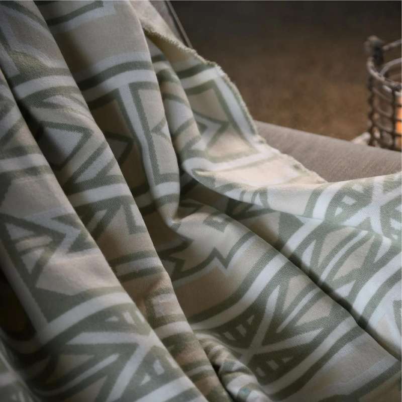 Ndebele Olive/Bone Throw