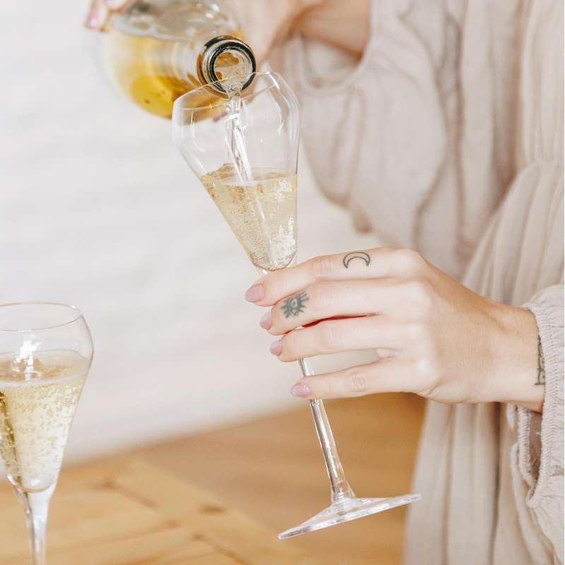 Nova Glass Champagne Flute