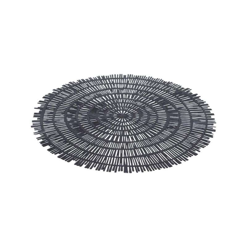 Orbit Black Placemat