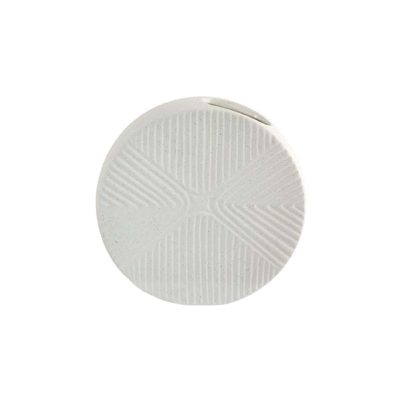 Round Textured Vase