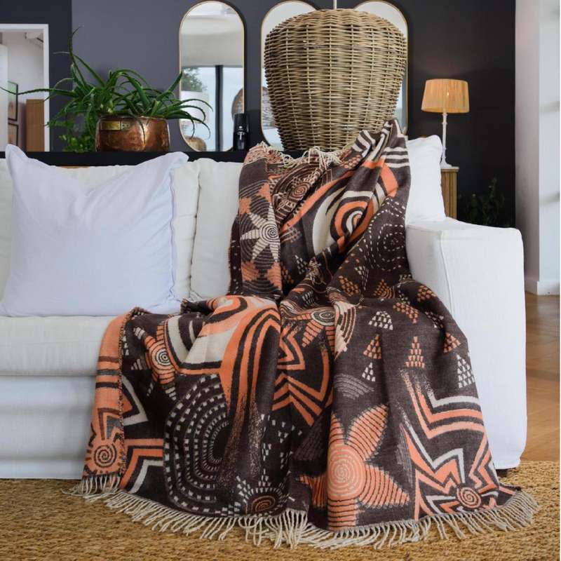 Rwanda Cocoa & Firecracker Throw