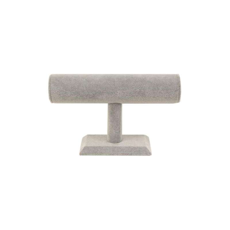 Grey Velvet Bracelet Display Bar