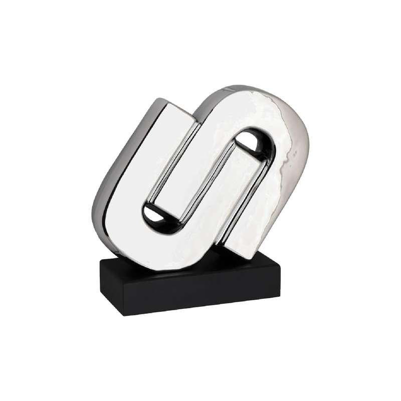 Silver Link Sculpture