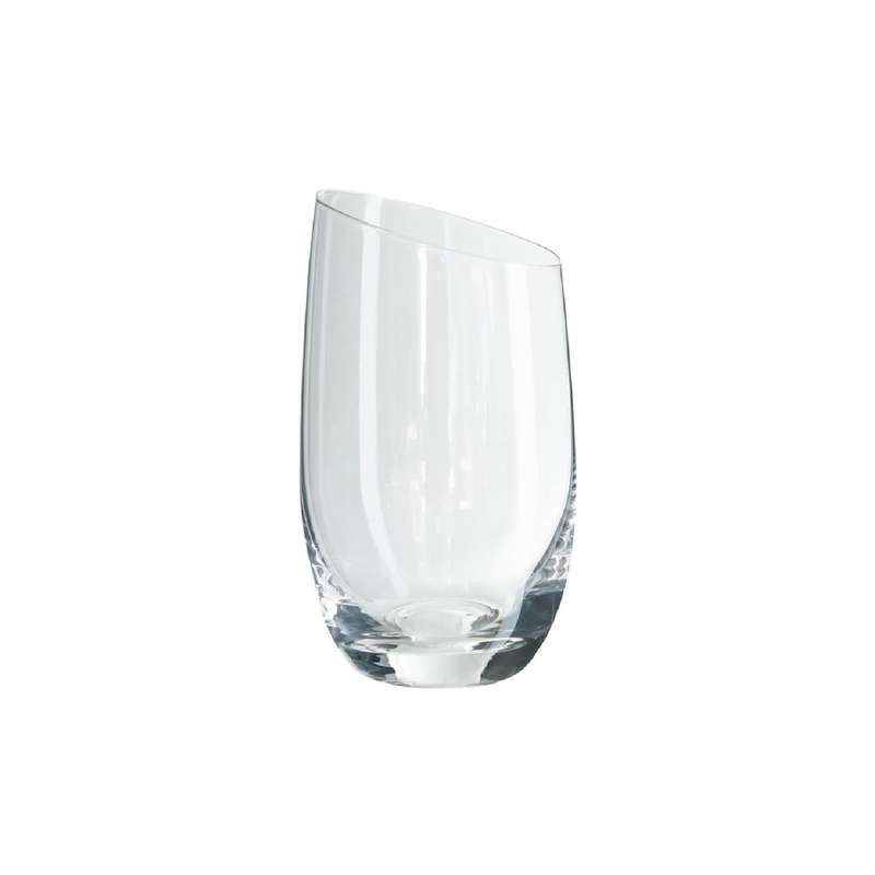 Slanted Glass Hi-Ball