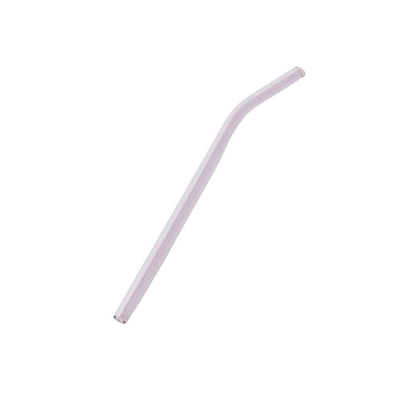 Glass Straw - Translucent Pink