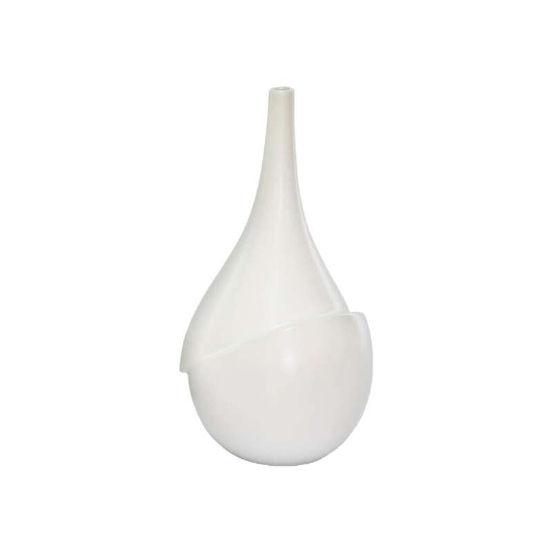 White Ceramic Art Vase