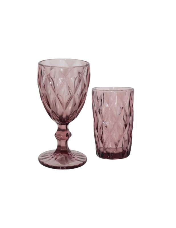 Lavender Wine Glass Drinkware