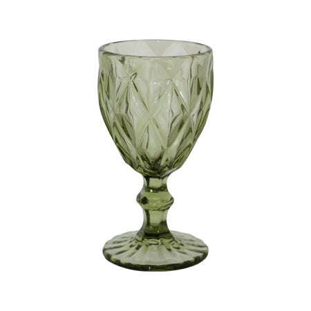 Forest Green Drinkware Wine Glass