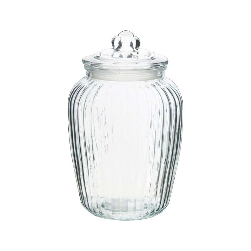 Ribbed Glass Jar (1400-2000ml)