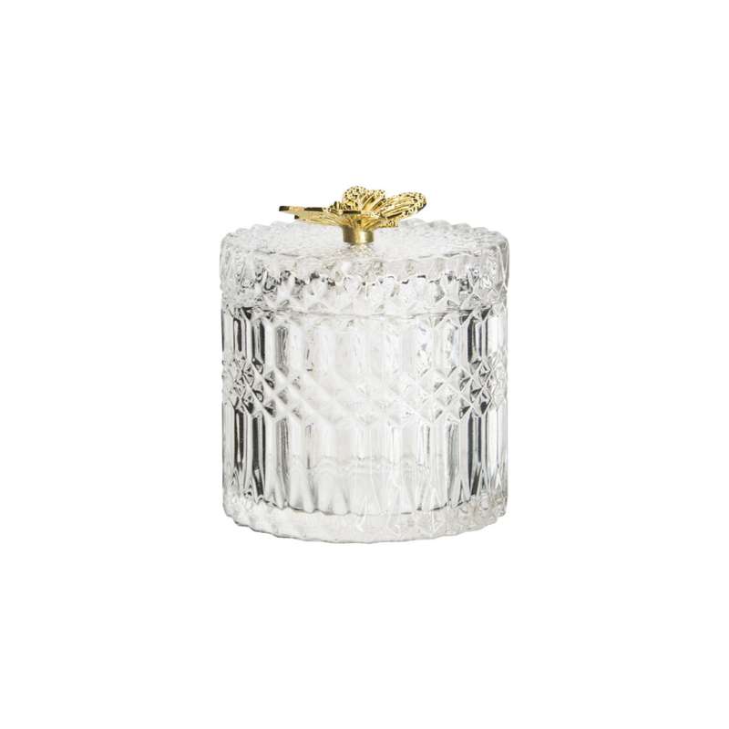 Butterfly Glass Trinket