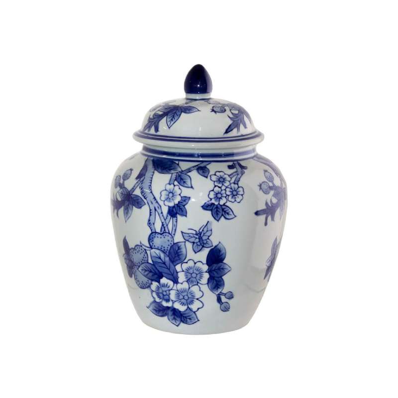 Decorative Ginger Jar with Lid