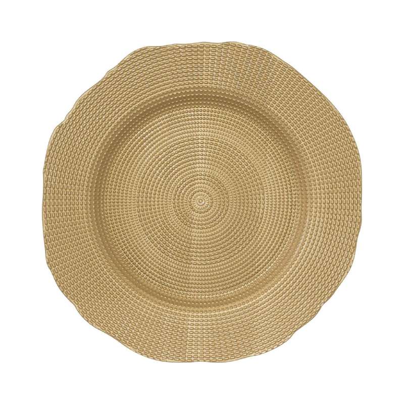 Decorative Gold Underplate