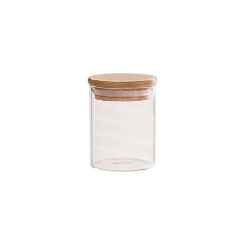 Glass Jar With Bamboo Lid (75ml-1700ml)