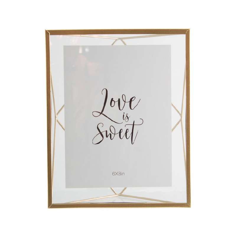 Gold 3D Photo Frame