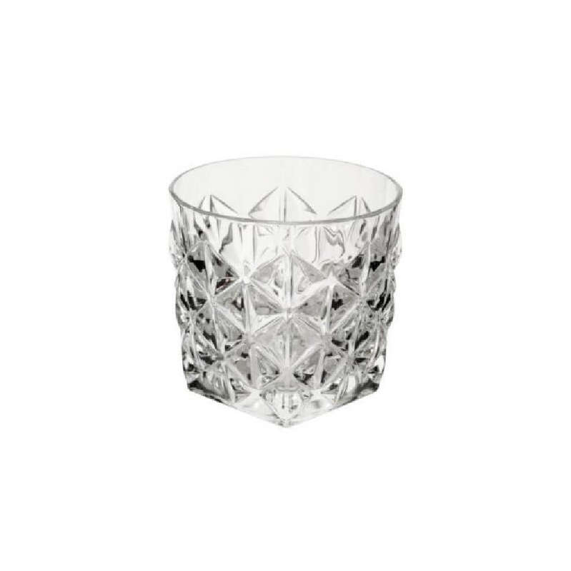 Textured Glass Tumbler