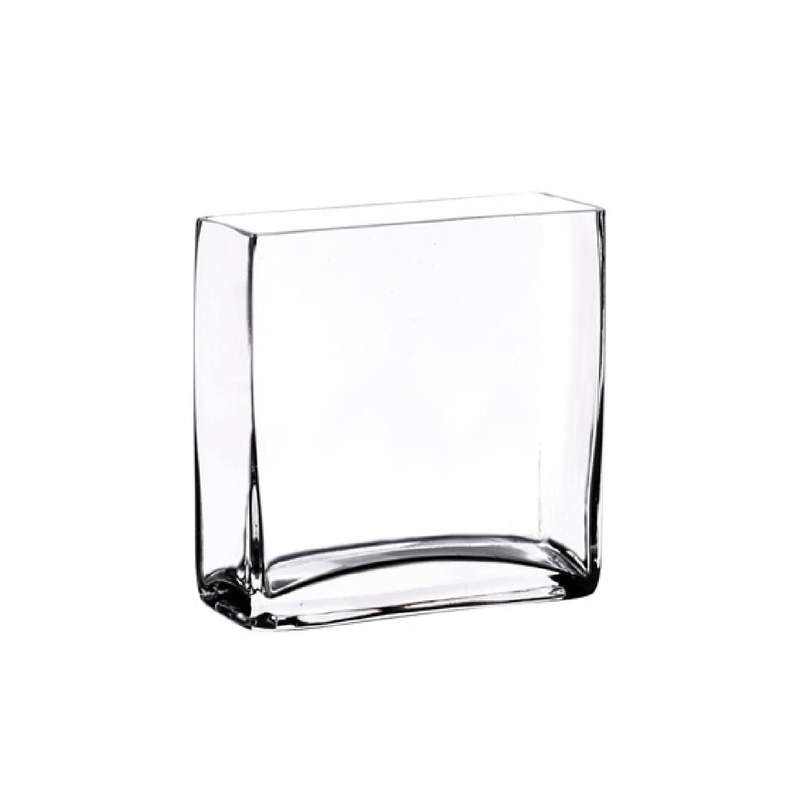 Rectangular Glass Vase