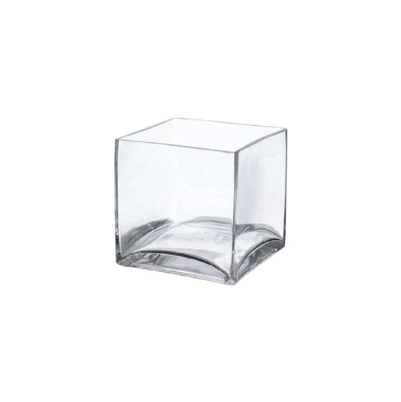 Square Glass Vase