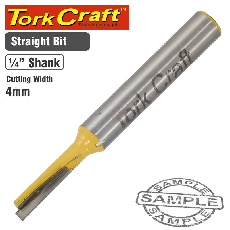 Router Bit Straight 4Mm