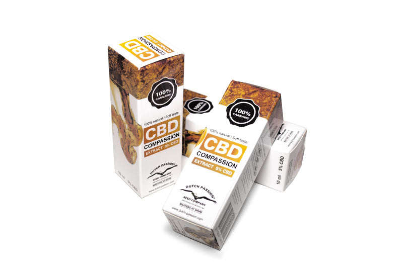 Dutch Passion ComPassion Full Spectrum 5% CBD Oil 500mg 10ml Solventless CO2 Extraction