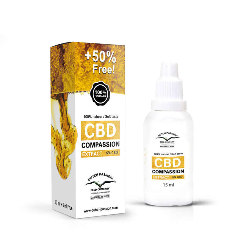 Dutch Passion ComPassion 5% CBD Oil 750mg 15ml