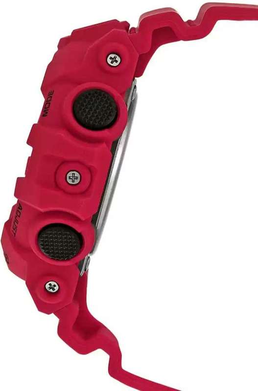 Casio G-Shock Watch GA-700-4ADR Analog / Digital Red