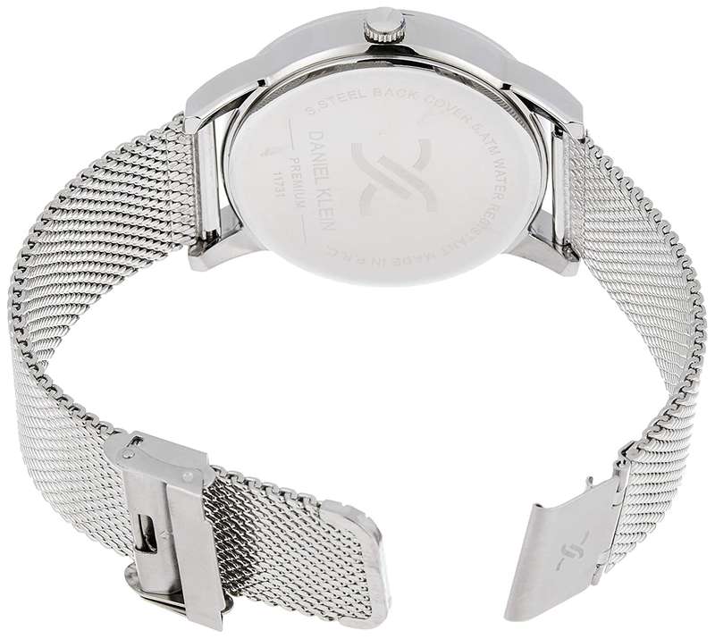 Daniel Klein Watch DK11731-4 Stainless Steel With Rose Markers