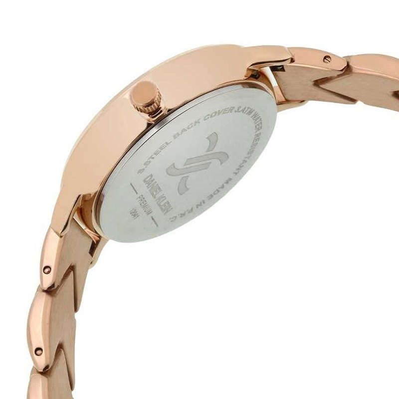 Daniel Klein Premium Watch DK12041-2 Rose Plated Stainless Steel Head With Mother Of Pearl Dial O...