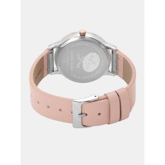 Daniel Klein Premium Watch DK12052-4 Stainless Steel Head With Rose Plated Bezel Silver Shimmer D...