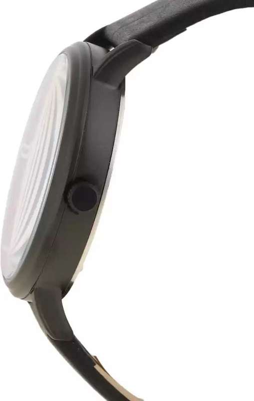 Daniel Klein Premium Watch DK12157-6 Black Plated Stainless Steel Head With Silver Dial On Black ...