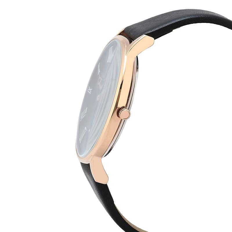 Daniel Klein Premium Watch DK12216-6 Rose Plated Stainless Steel Head With Dark Brown Dial On Dar...