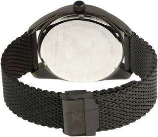 Daniel Klein Watch DK12221-4 Blue & Grey Bezel & Dial On Matt Grey Stainless Steel Mesh