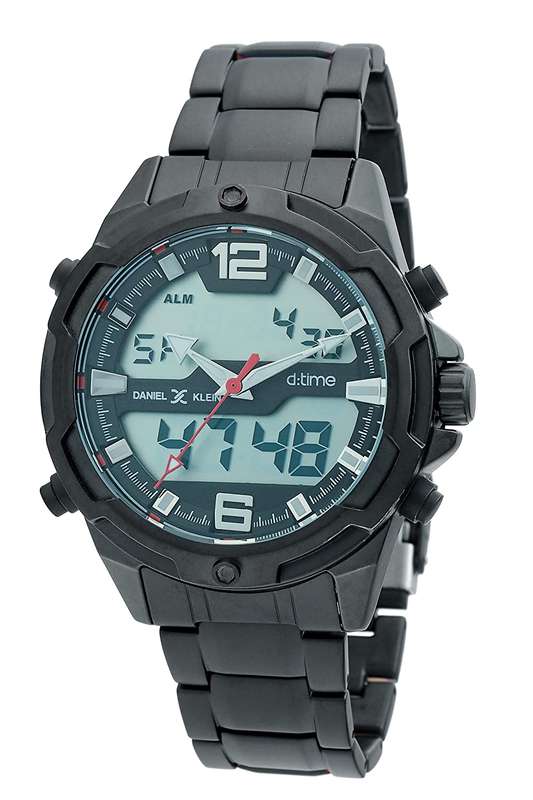 Daniel Klein d:time Watch DK.1.12355.5 Black Analogue Digital