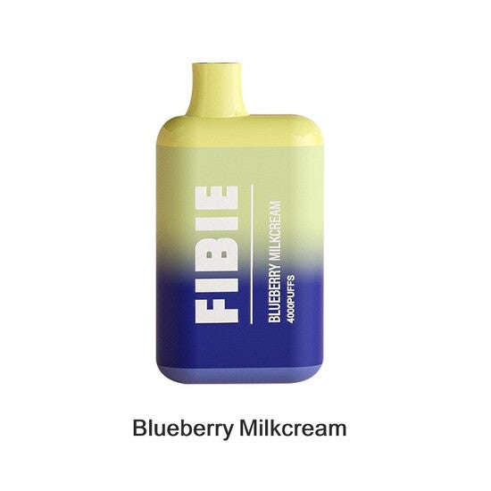 FIBIE BOX Rechargeable Blueberry Milkcream 4000 Puffs Disposable Vape Pod 50mg