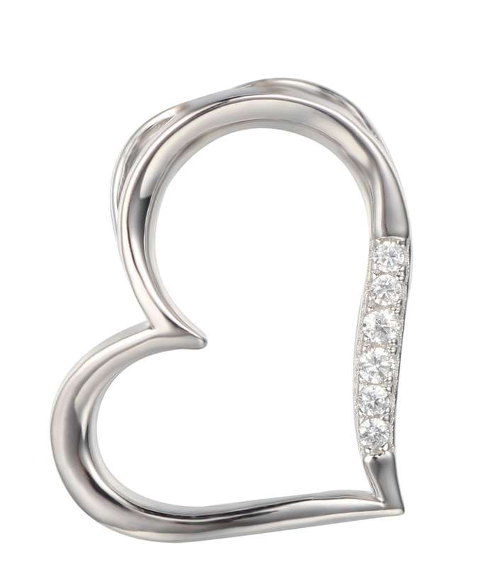 Sterling Silver Heart Pendant SP00008