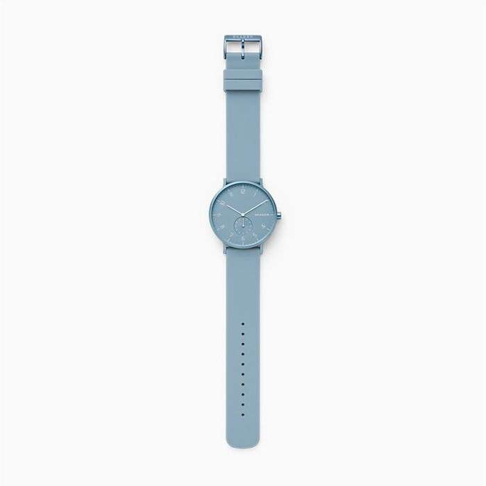 Skagen Aaren Kulor SKW6509 41mm Light Blue On Light Blue Silicone