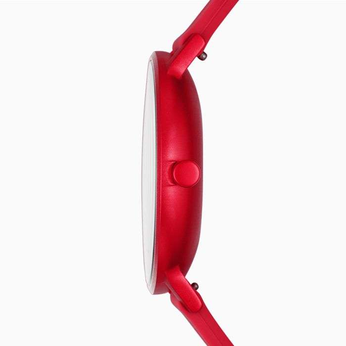 Skagen Aaren Kulor SKW6512 41mm Red On Red Silicone