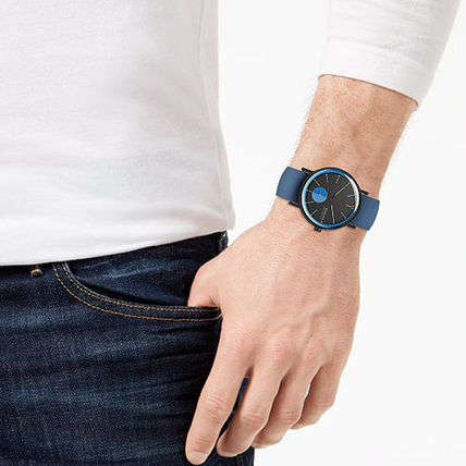 Skagen Signatur Field Watch SKW6539 42mm Black & Blue On Blue Silicone