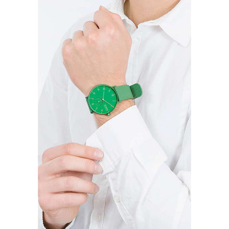 Skagen Aaren Kulor SKW6545 41mm Green On Green Silicone