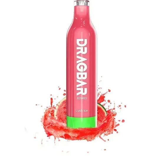 ZoVoo Dragbar Lush Ice Ice 2200 Puffs Disposable Vape Pod 50mg