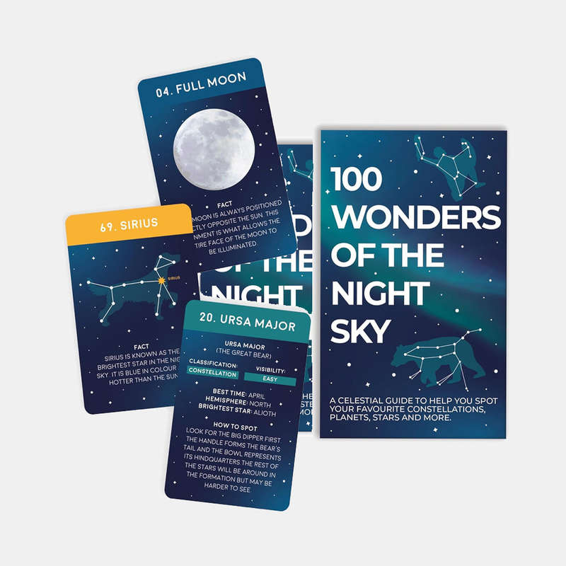100 Wonders Of The Night Sky Card Pack