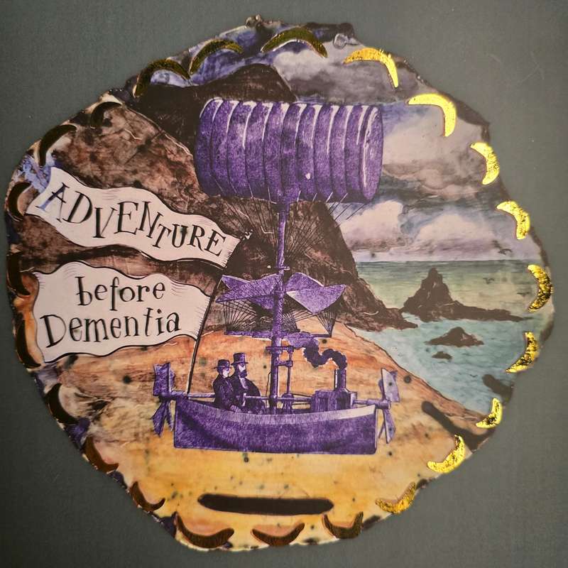 Adventure before Dementia Blank Greeting Card