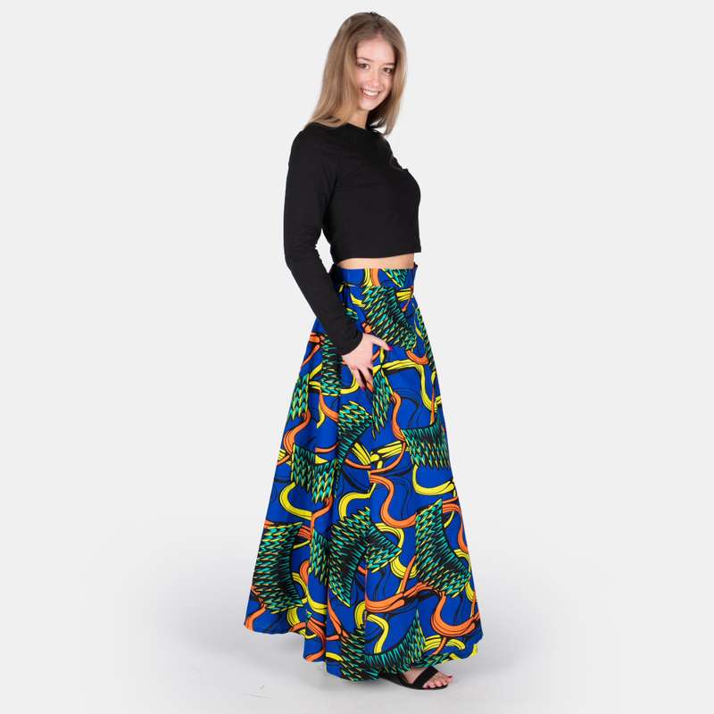 Women's Busi Wrap Cotton Skirt
