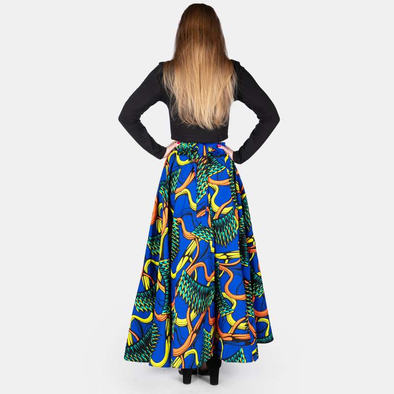 Women's Busi Wrap Cotton Skirt