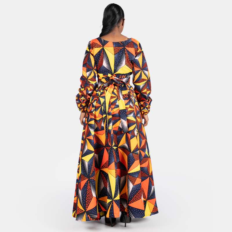 Women's Busi Wrap Cotton Skirt