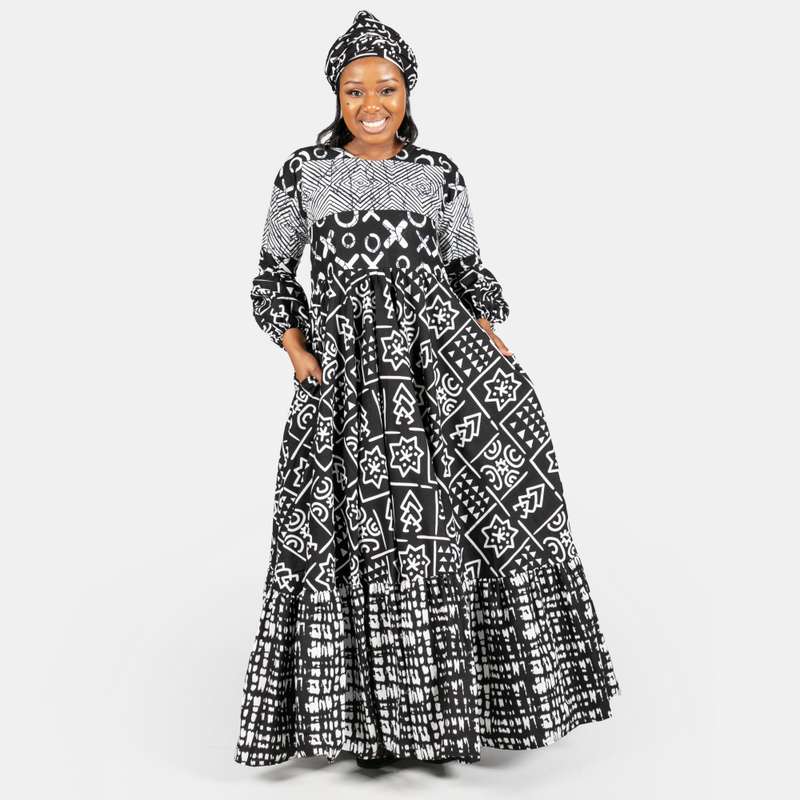 Women's Full Length Rakgadi Dress