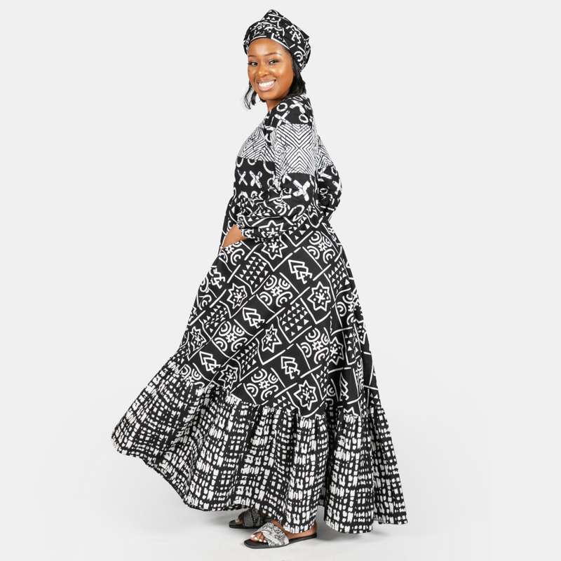 Women's Full Length Rakgadi Dress