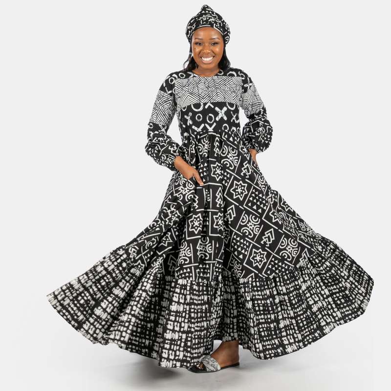 Women's Full Length Rakgadi Dress