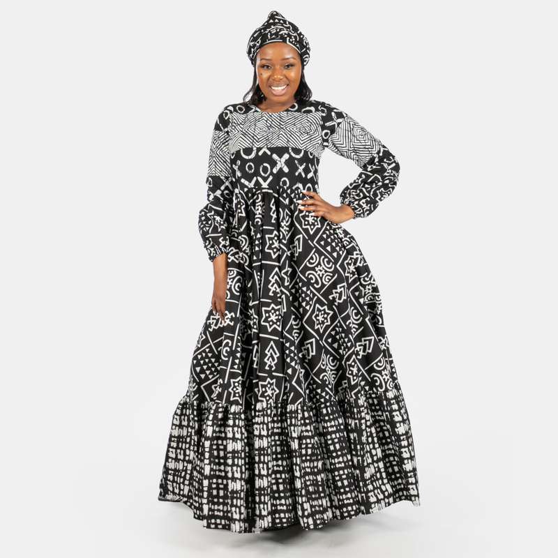 Women's Full Length Rakgadi Dress