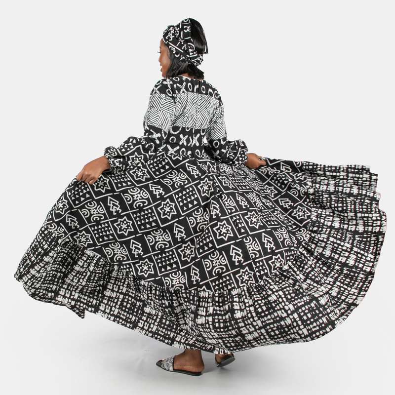 Women's Full Length Rakgadi Dress