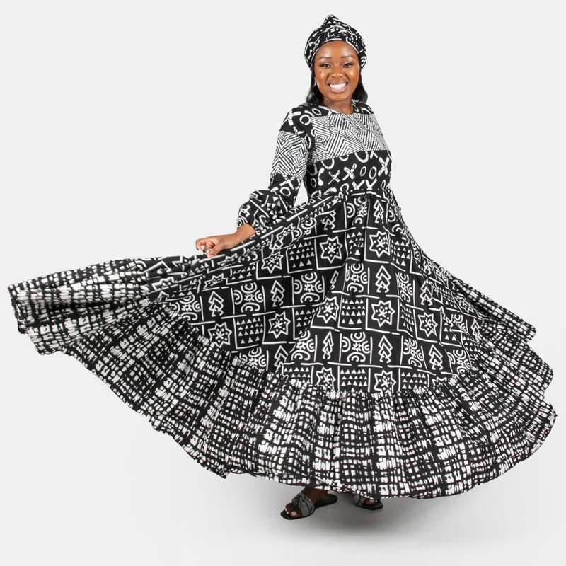 Women's Full Length Rakgadi Dress